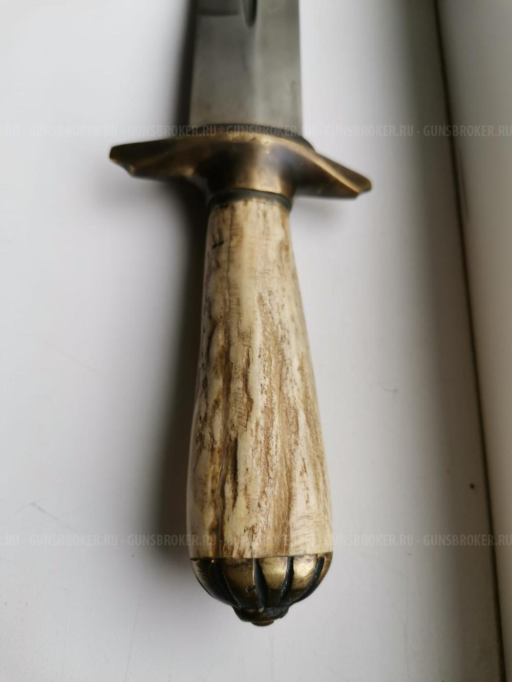 Нож знаменитого тульского мастера Егора Самсонова - 19 век