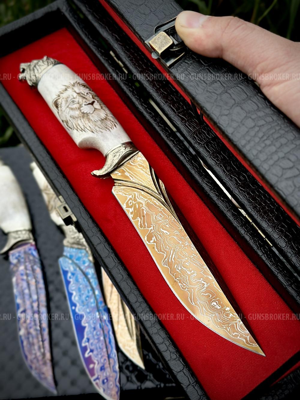 Ножи из рога лося