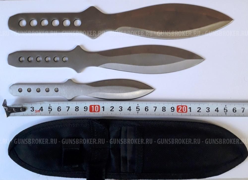 Ножи метательные спортивные (3 шт).