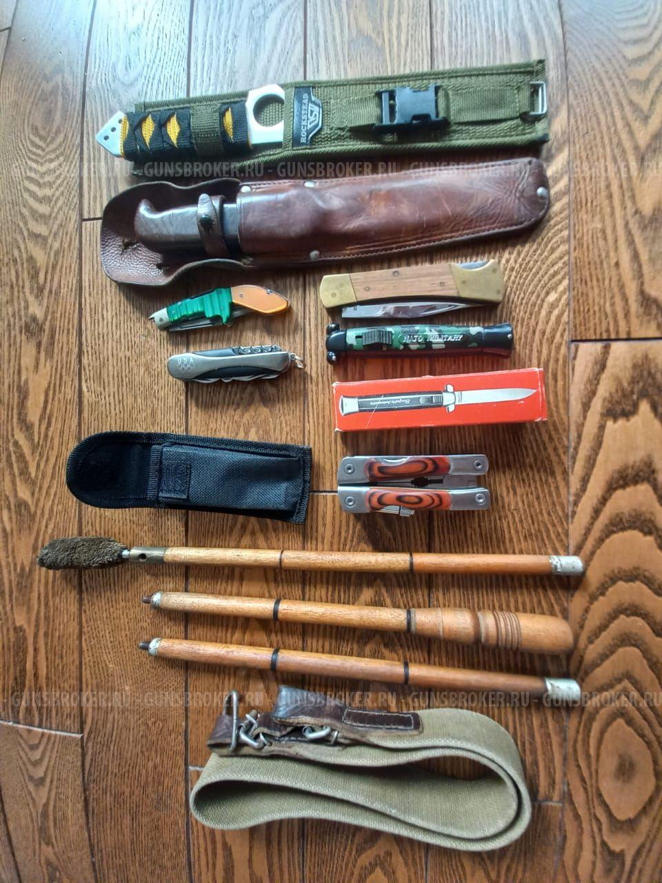Охотничий, тактический, выкидной нож, складные туристические ножи (коллекция)