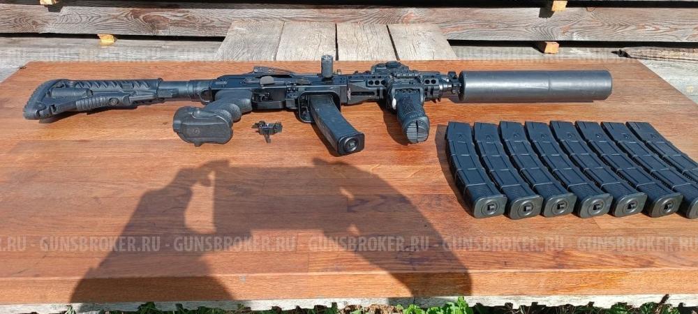 НОВАЯ Сайга-9 Custom Build (настрел 6 выстрелов.) 