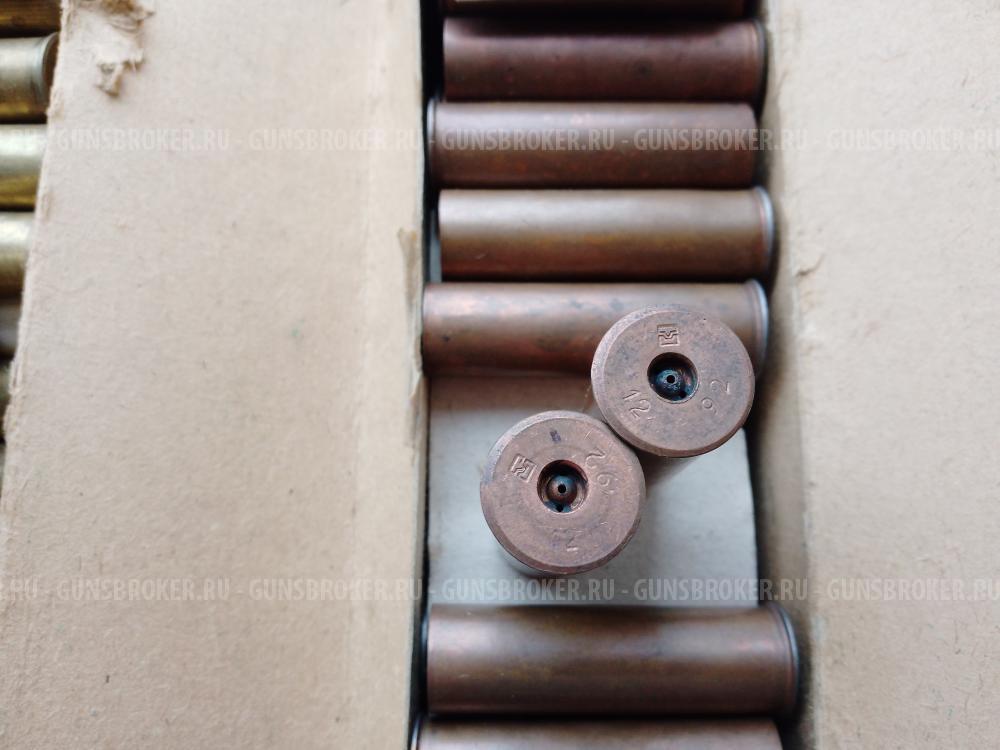 Новые латунные гильзы 12 калибра