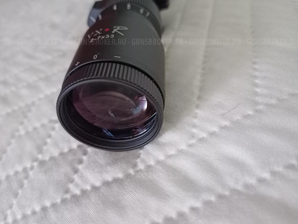 Прицел LEUPOLD VX-R 2-7*33 ballistic firedot, ложе Tikka T3 