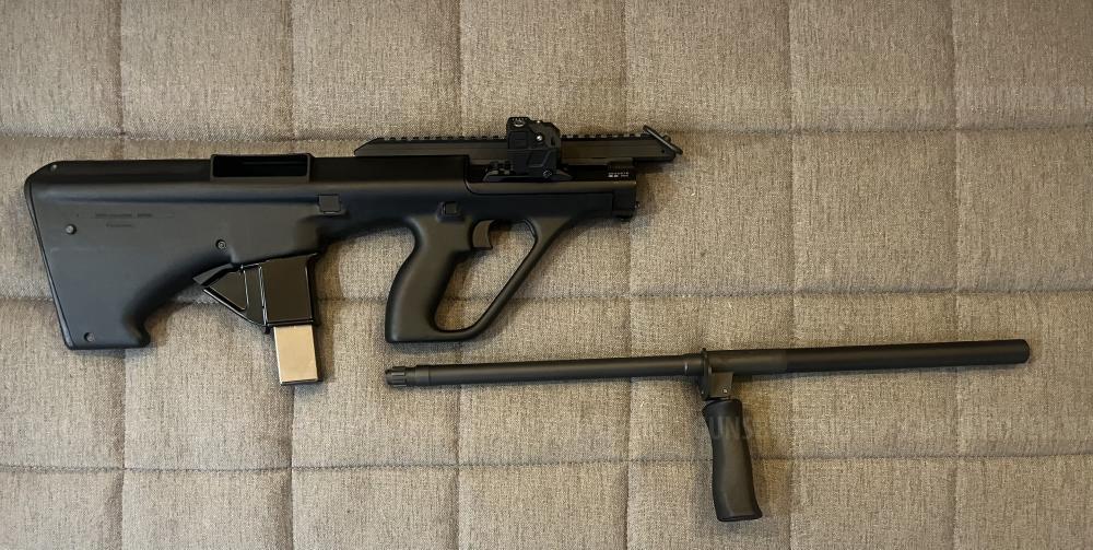 НОВЫЙ ИЗ КОРОБКИ КАРАБИН Mannlicher Steyr AUG Z  к 9*19