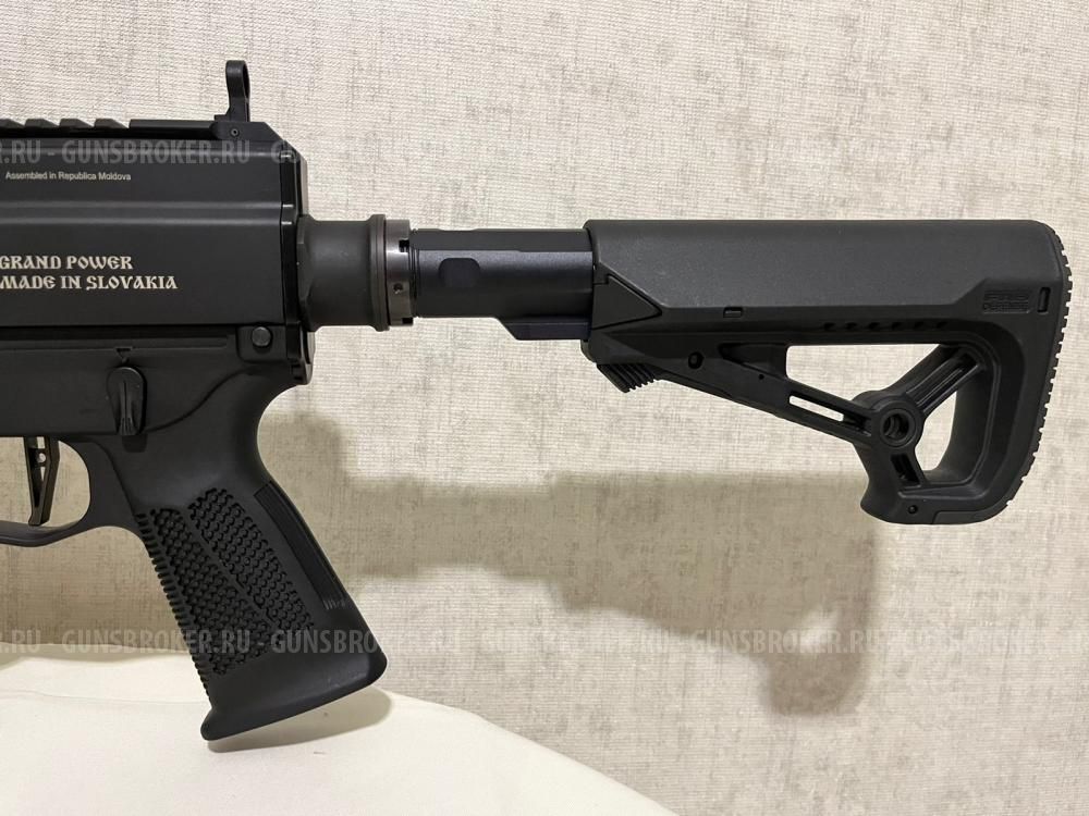 Новый карабин "GrandPower STRIBOG", калибр 9х19 Luger, с тюнингом от итальянской компании "Toni System components".
