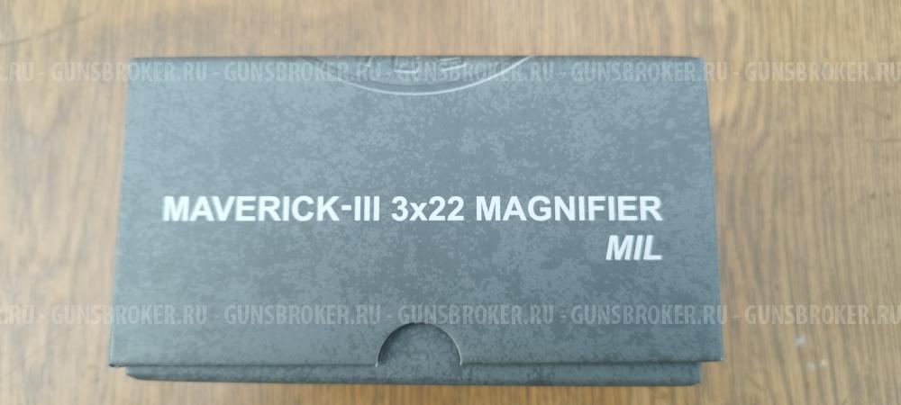 НОВЫЙ Магнифер Vectоr Орtiсs Маveriсk-III 3x22 Маgnifier MIL