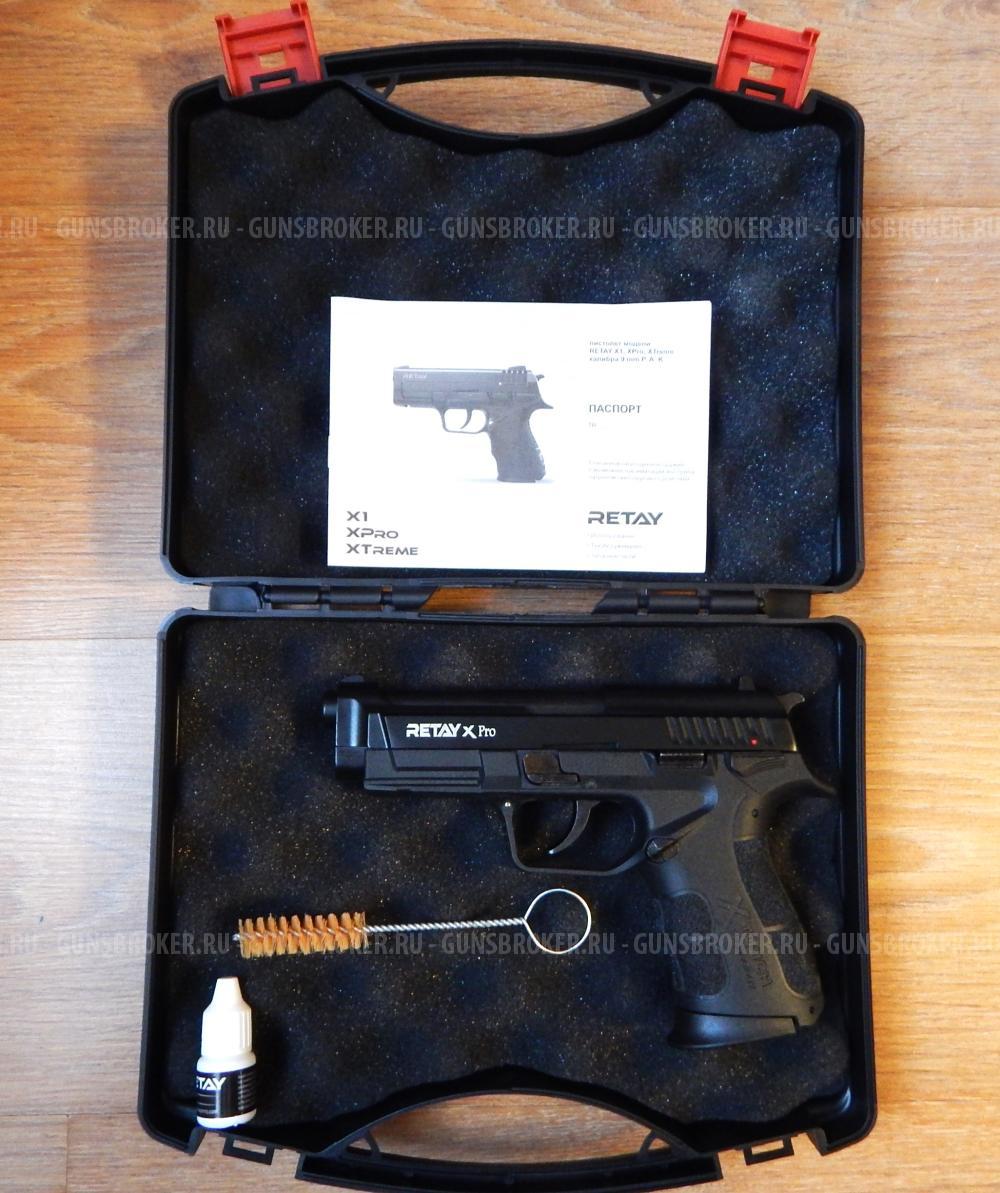 Новый охолощенный пистолет от RETAY, X Pro, Беретта образный. 9РАК.