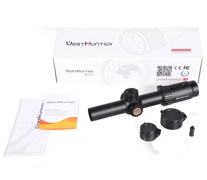 Новый Оптический прицел WestHunter 1-6x24 HD