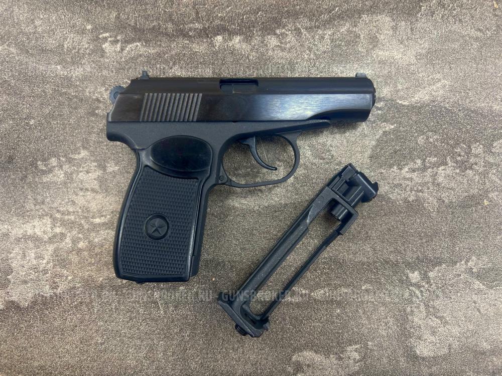 Новый! Пневматический пистолет Байкал ПМ Макаров МР-654К-20 (шарики ВВ, 4.5 мм)