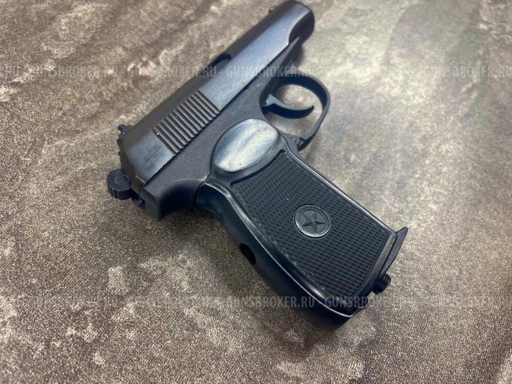 Новый! Пневматический пистолет Байкал ПМ Макаров МР-654К-20 (шарики ВВ, 4.5 мм)