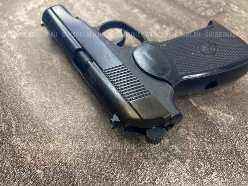 Новый! Пневматический пистолет Байкал ПМ Макаров МР-654К-20 (шарики ВВ, 4.5 мм)