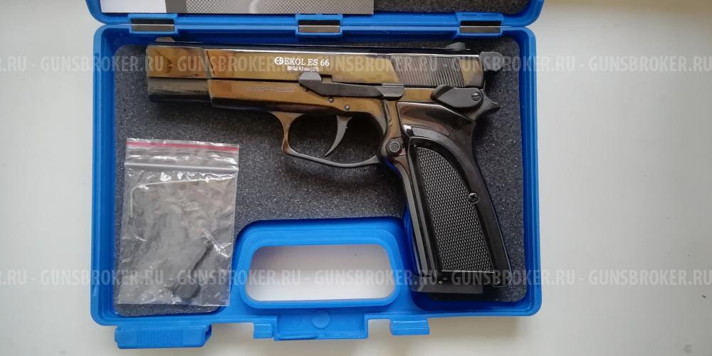  Новый пневматический пистолет Ecol 66 (Browning Hi Power BDA mod. 1983). 