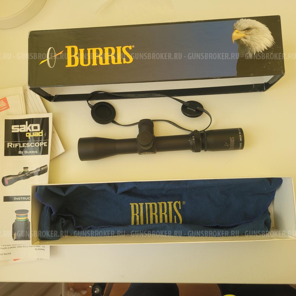 НОВЫЙ Прицел Burris Sako Quad 3-9x32mm