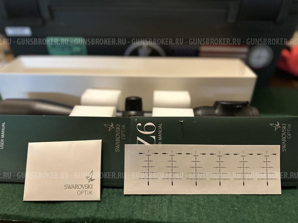 НОВЫЙ! Прицел Swarovski Z6 2.5-15x56 HD сетка BRX-1 MRAD, Ген 2, Новый!