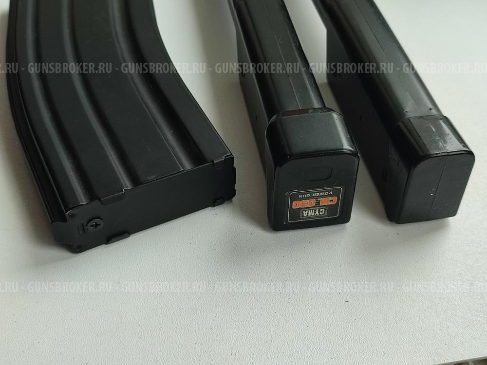 Обоймы Glock и М4