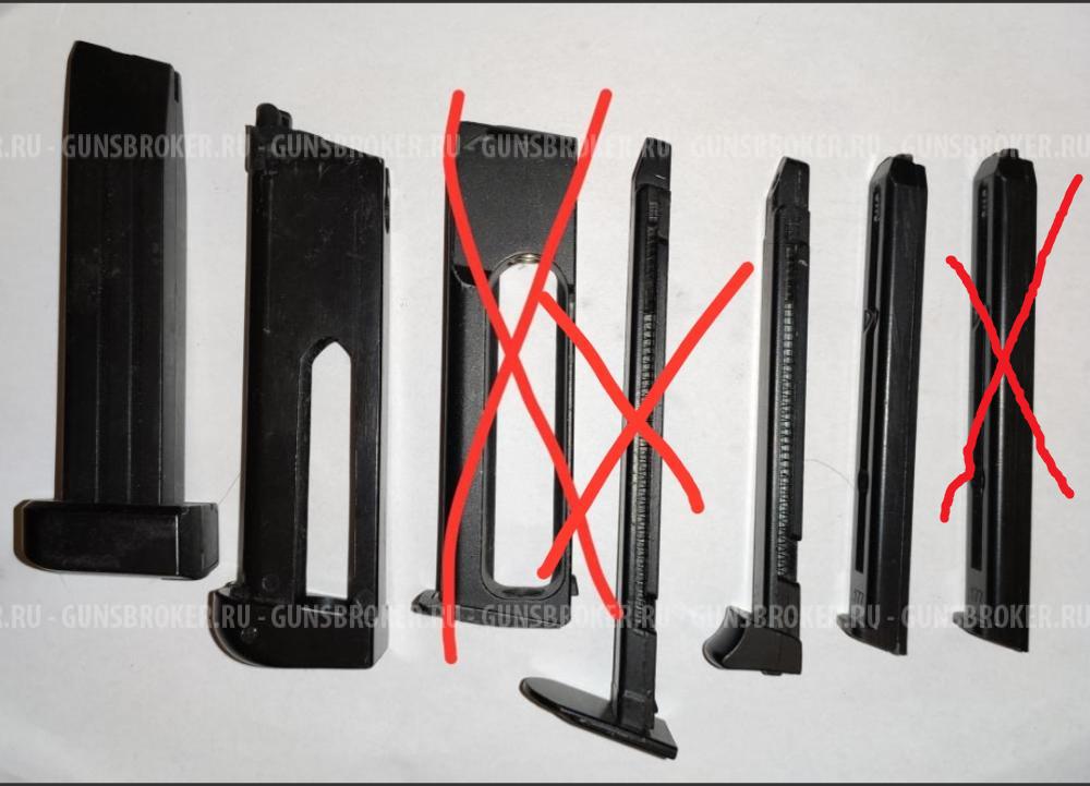 Обоймы, магазины gletcher и т.п.
