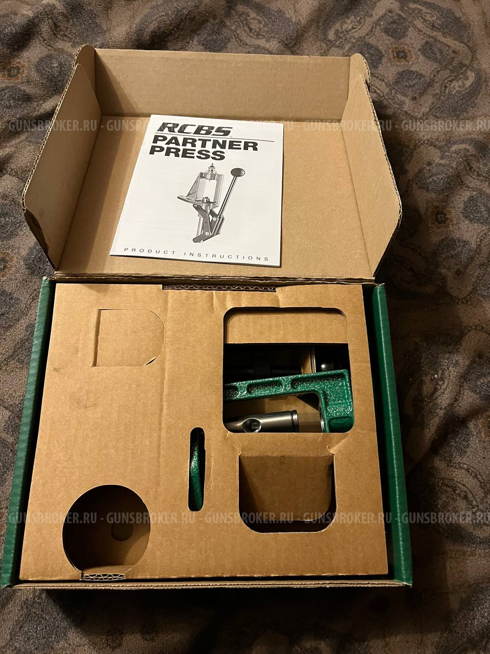 Одноступенчатый пресс rcbs Partner Press 87460