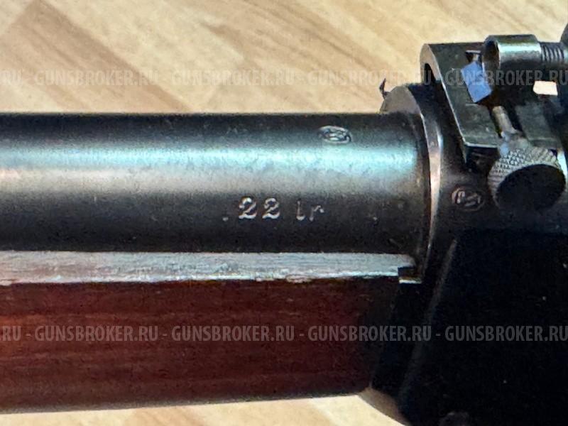 Однозарядная винтовка Winchester Model 1885 Low Wall Winder Musket с 28" стволом под .22lr
