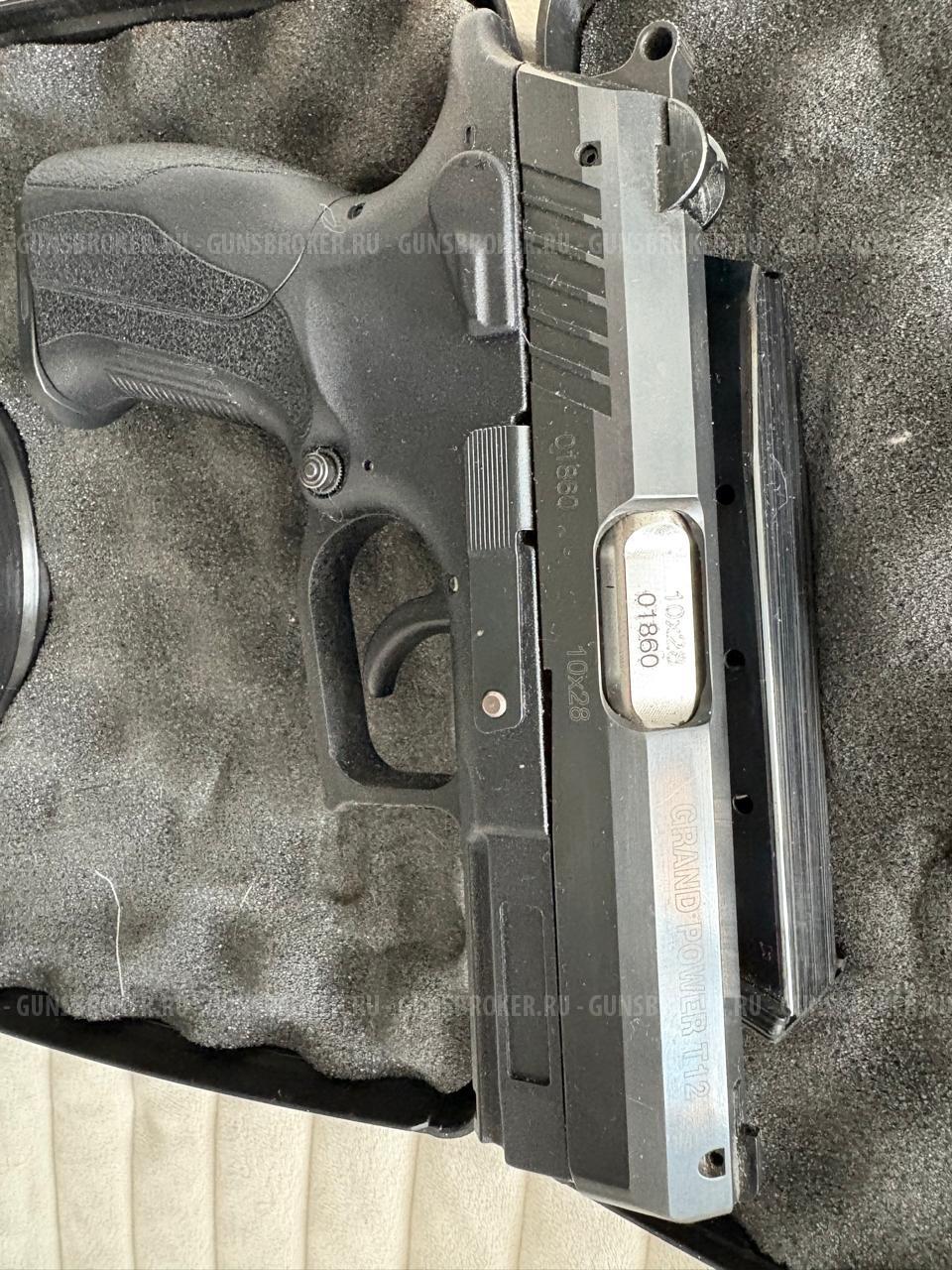 огнестрельное оружие ограниченного поражения марки GRAND POWER T12, № 01860