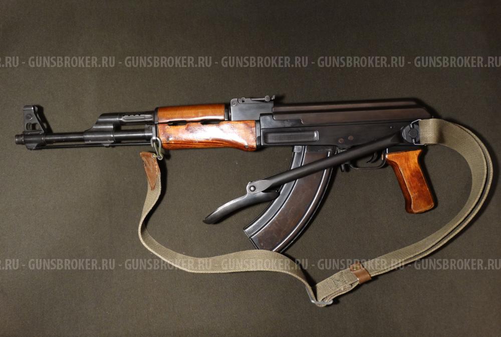 Охолощенный АКС-47 тип 2, фрезерованный, 1952 г. ВПО-925 без надписей