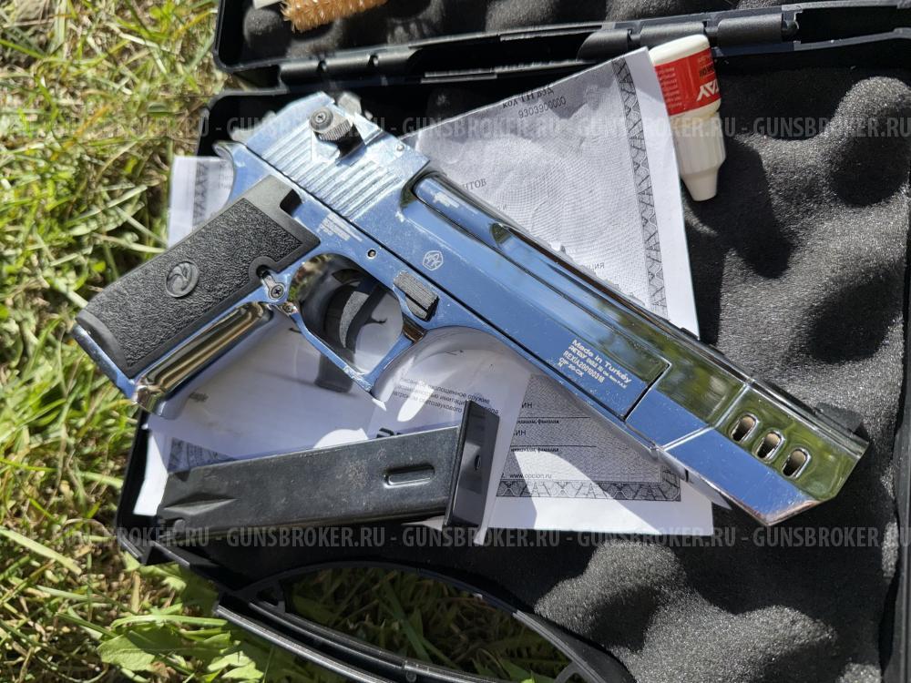 Охолощенный desert eagle дезерт игл хром