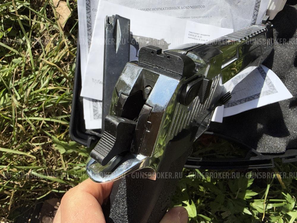 Охолощенный desert eagle дезерт игл хром
