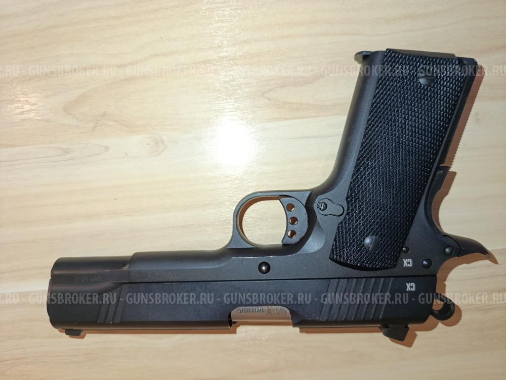 Охолощенный Кольт 1911СО. Под патрон 10х31. ТЕХКРИМ
