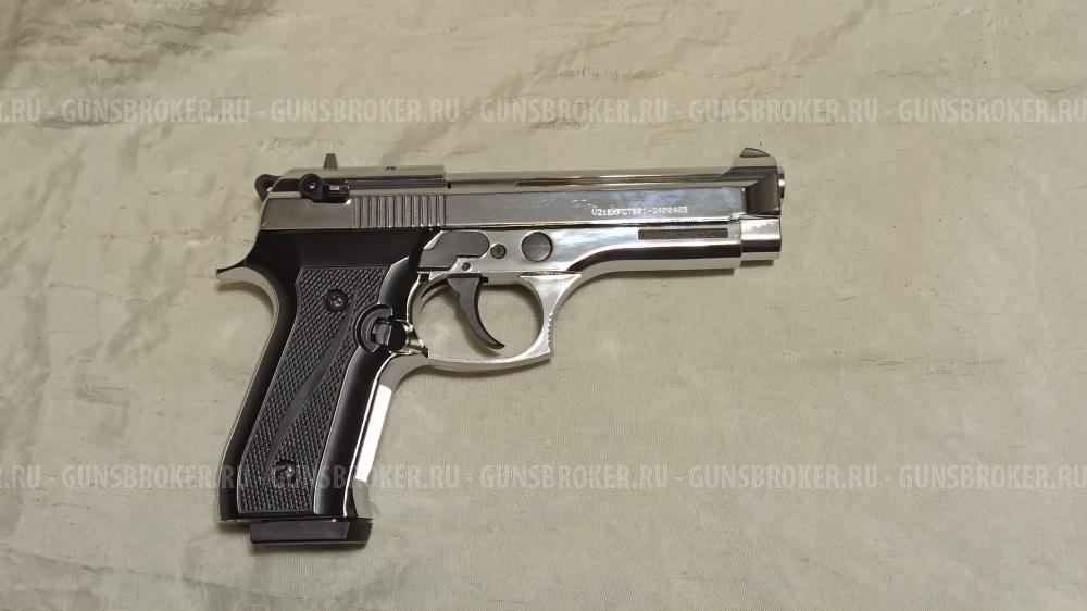 Охолощенный пистолет Beretta B92-СО Курс-С автооагонь кал. 10ТК