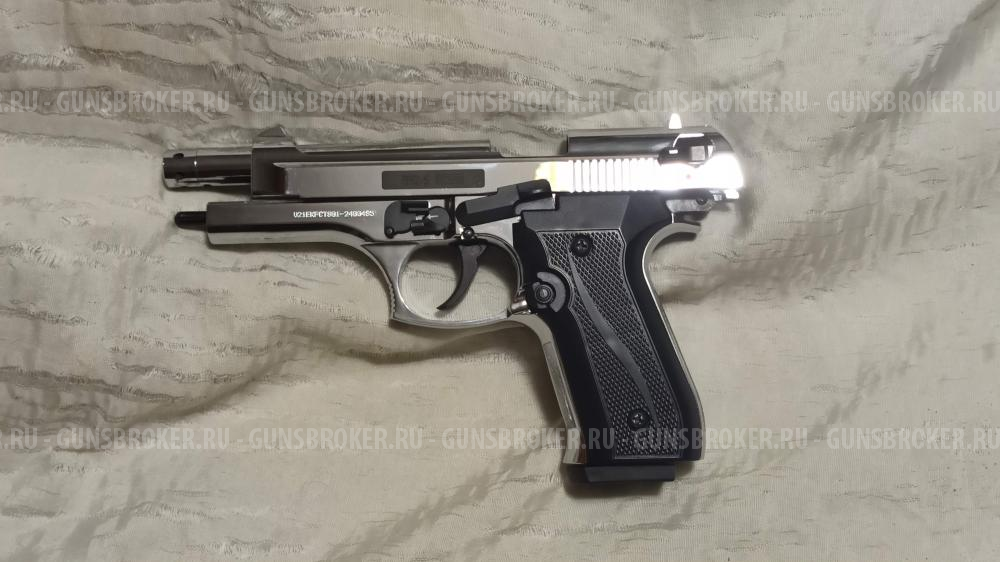 Охолощенный пистолет Beretta B92-СО Курс-С автооагонь кал. 10ТК