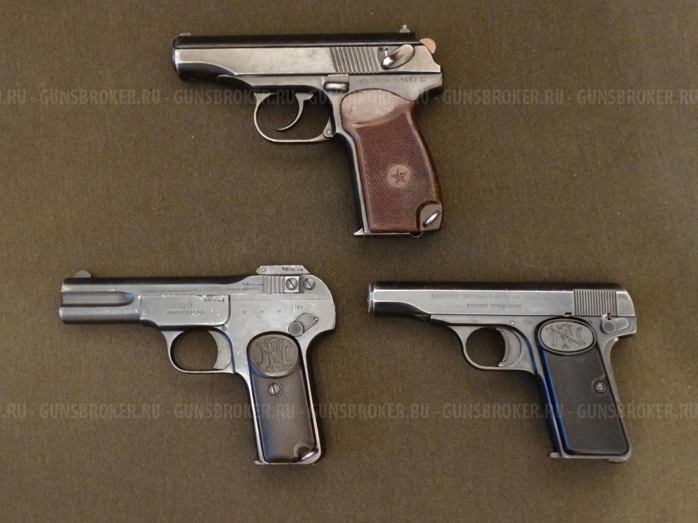 Охолощенный пистолет Browning FN Model 1910 СХП под холостой 7,65