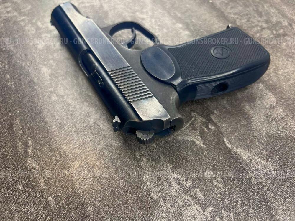 Охолощенный пистолет Макаров ПМ Р-411 (литой, б/у) 10ТК