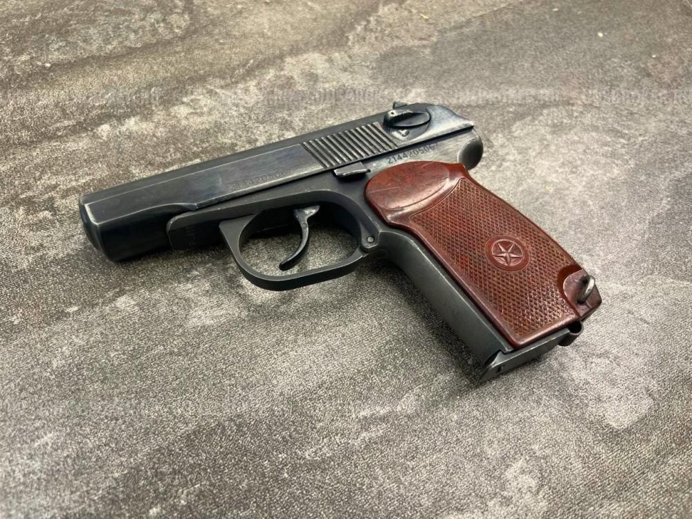 Охолощенный пистолет Макарова ПМ Р-411-02 (2021 года, холостой, 10ТК, кованый, б/у)