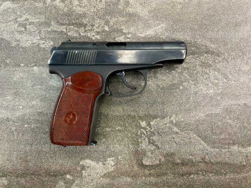 Охолощенный пистолет Макарова ПМ Р-411-02 (2021 года, холостой, 10ТК, кованый, б/у)