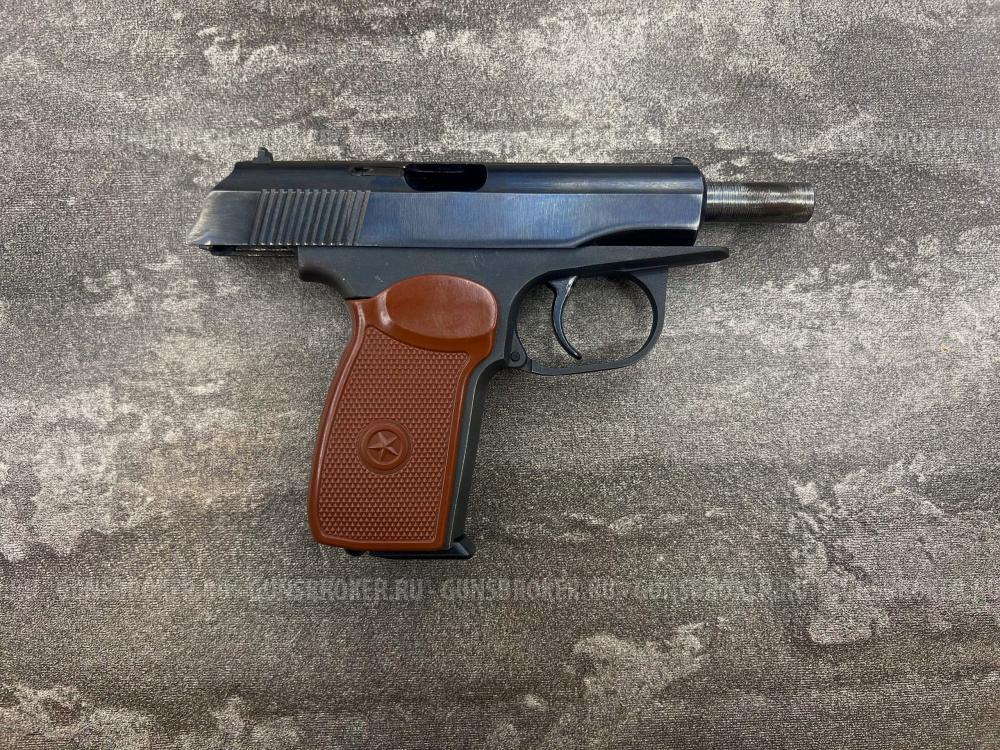 Охолощенный пистолет ПМК Курс С Макаров-СО под патрон 10ТК (PMK Kurs, аналог Р-411, 1922)