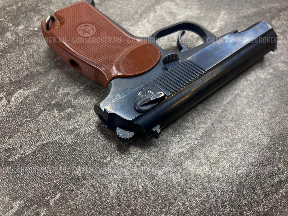 Охолощенный пистолет ПМК Курс С Макаров-СО под патрон 10ТК (PMK Kurs, аналог Р-411, 1922)