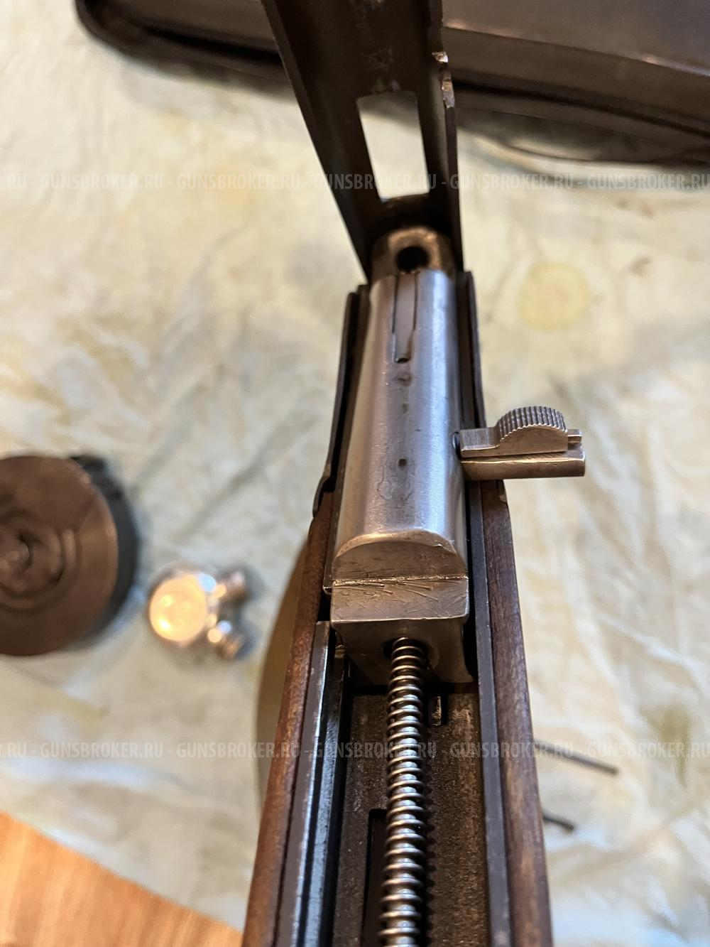 Охолощенный пистолет-пулемет ППШ СХ Молот АРМЗ 10х31