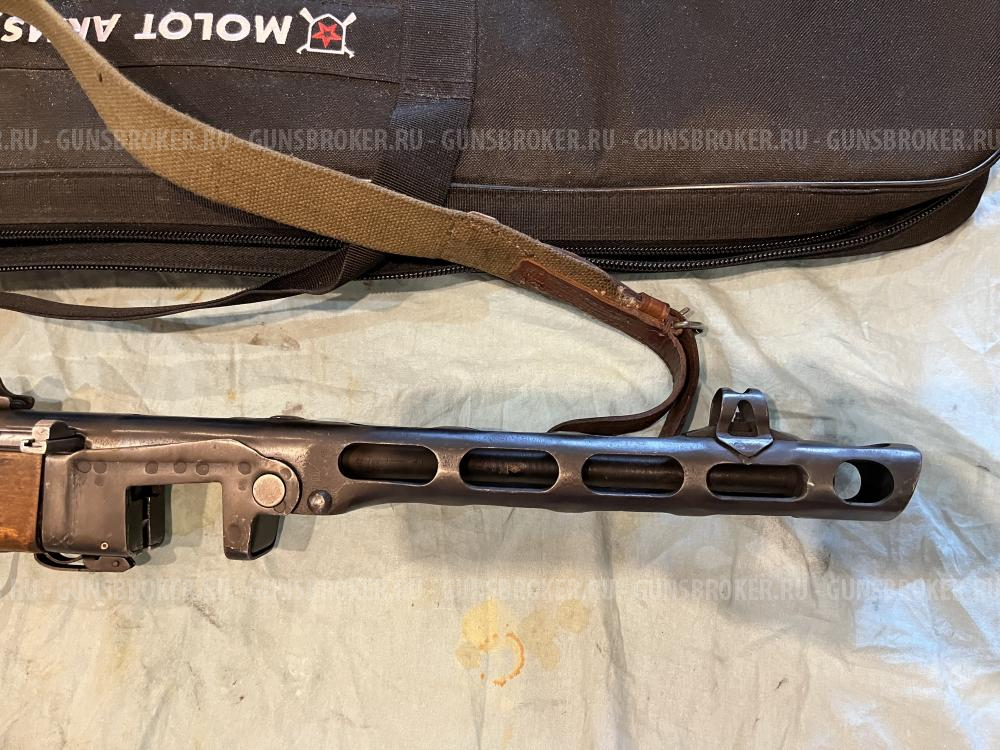 Охолощенный пистолет-пулемет ППШ СХ Молот АРМЗ 10х31