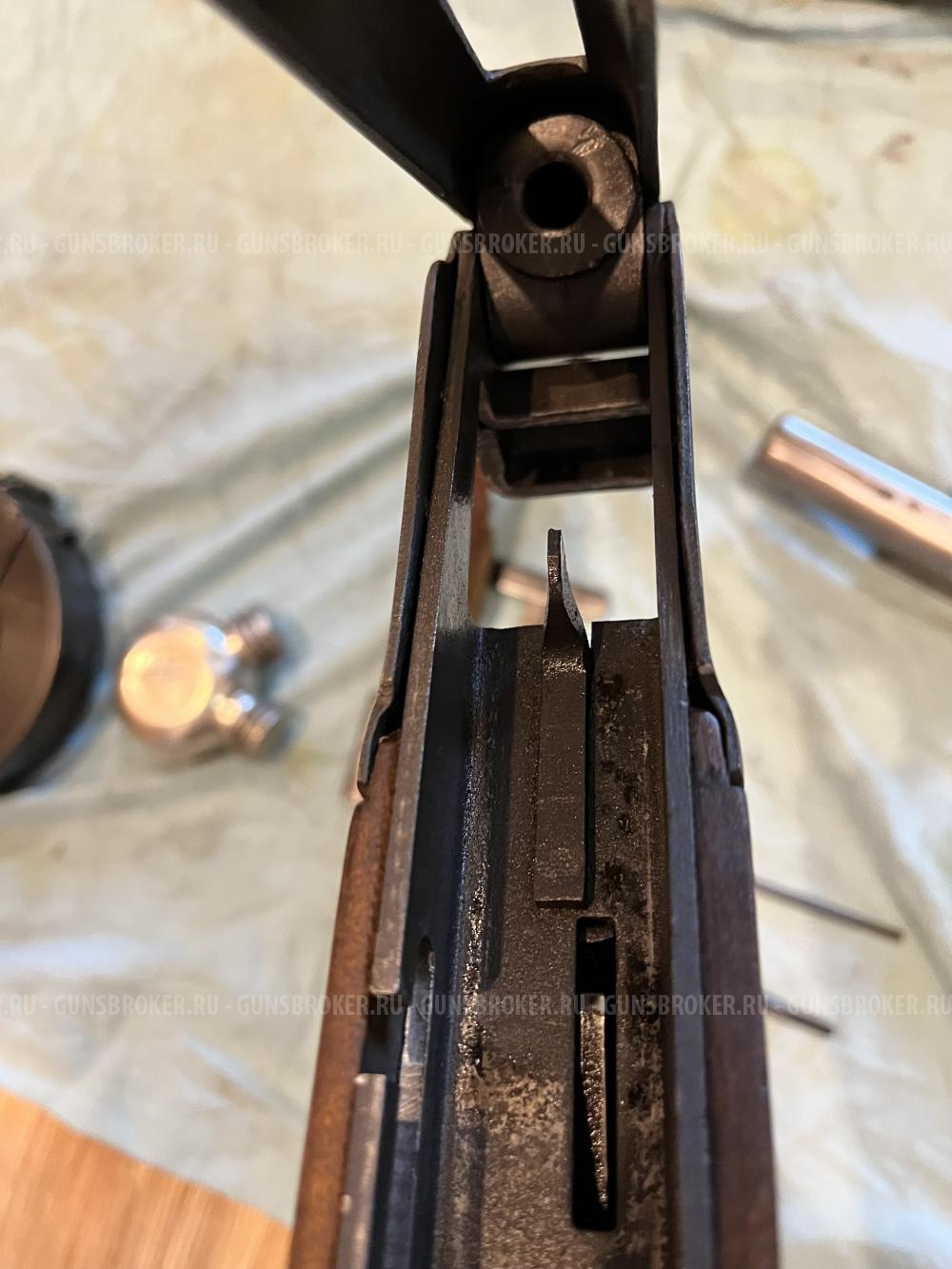 Охолощенный пистолет-пулемет ППШ СХ Молот АРМЗ 10х31