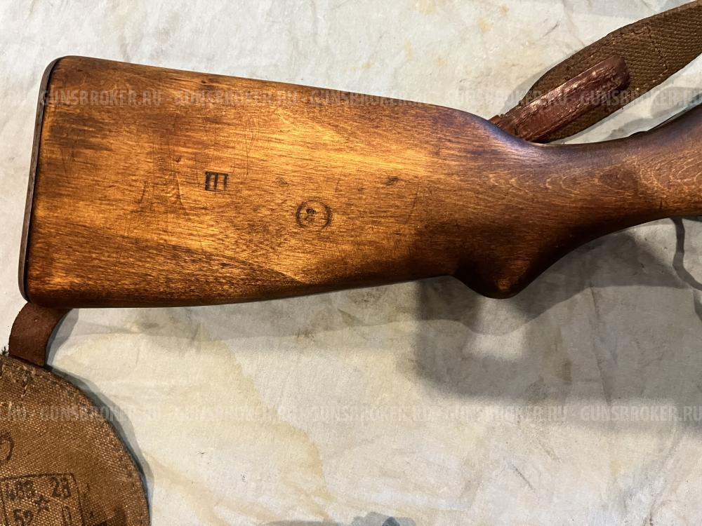 Охолощенный пистолет-пулемет ППШ СХ Молот АРМЗ 10х31