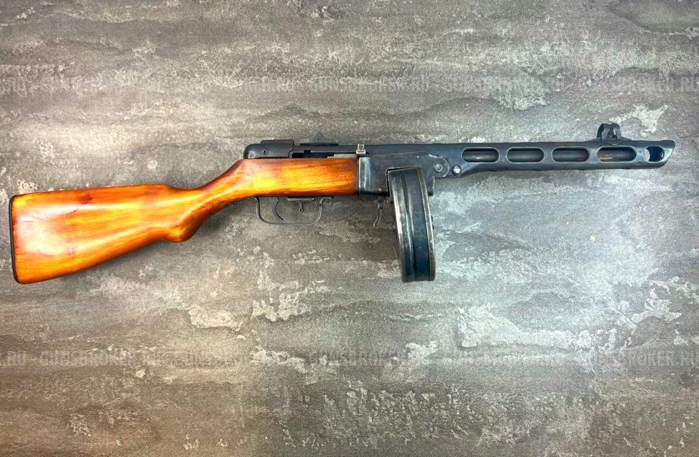 Охолощенный пистолет-пулемет Шпагина (ППШ-СО, ЗАТО Эксперт, 10х31, 1944г.)