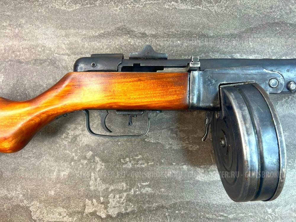 Охолощенный пистолет-пулемет Шпагина (ППШ-СО, ЗАТО Эксперт, 10х31, 1944г.)