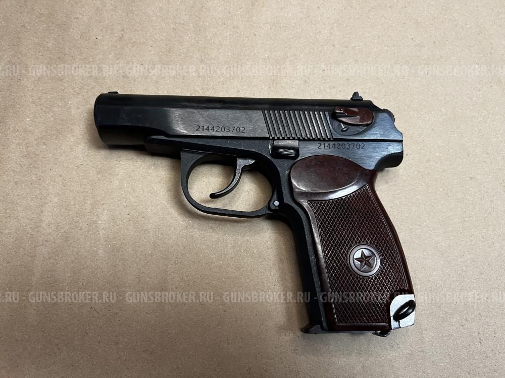 Охолощенный пистолет Р-411 - кованый (411-02)