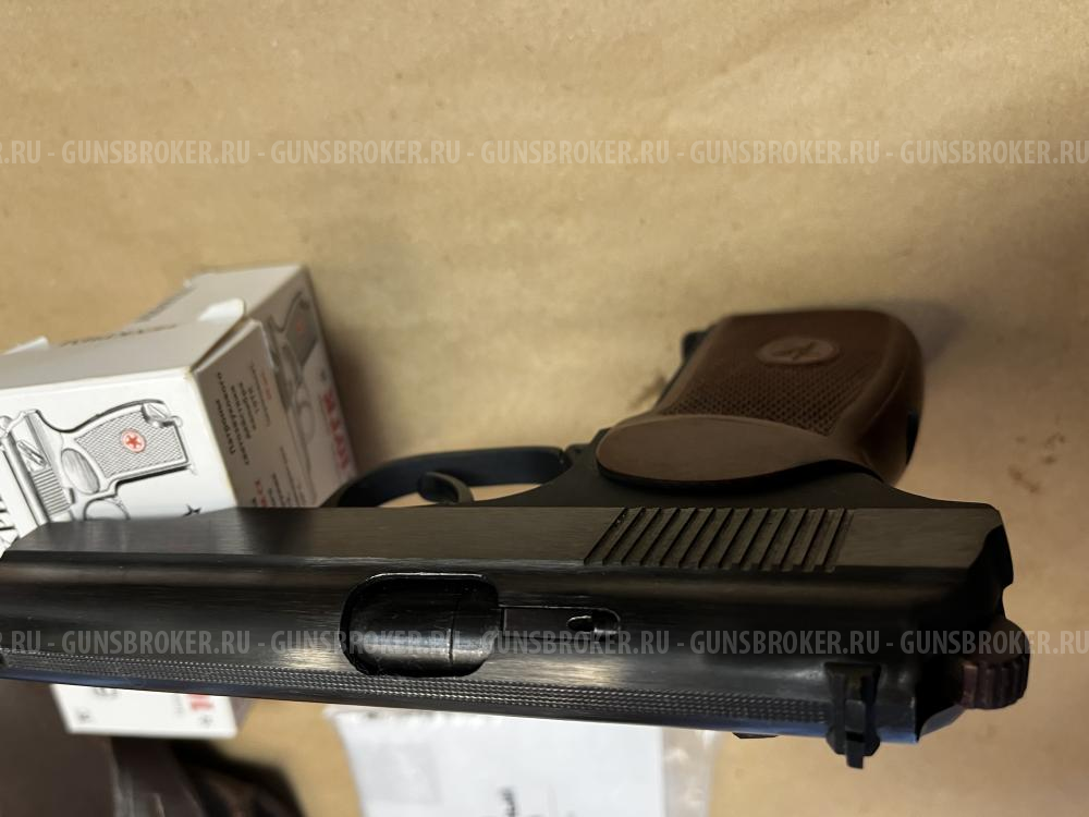 Охолощенный пистолет Р-411 - кованый (411-02)