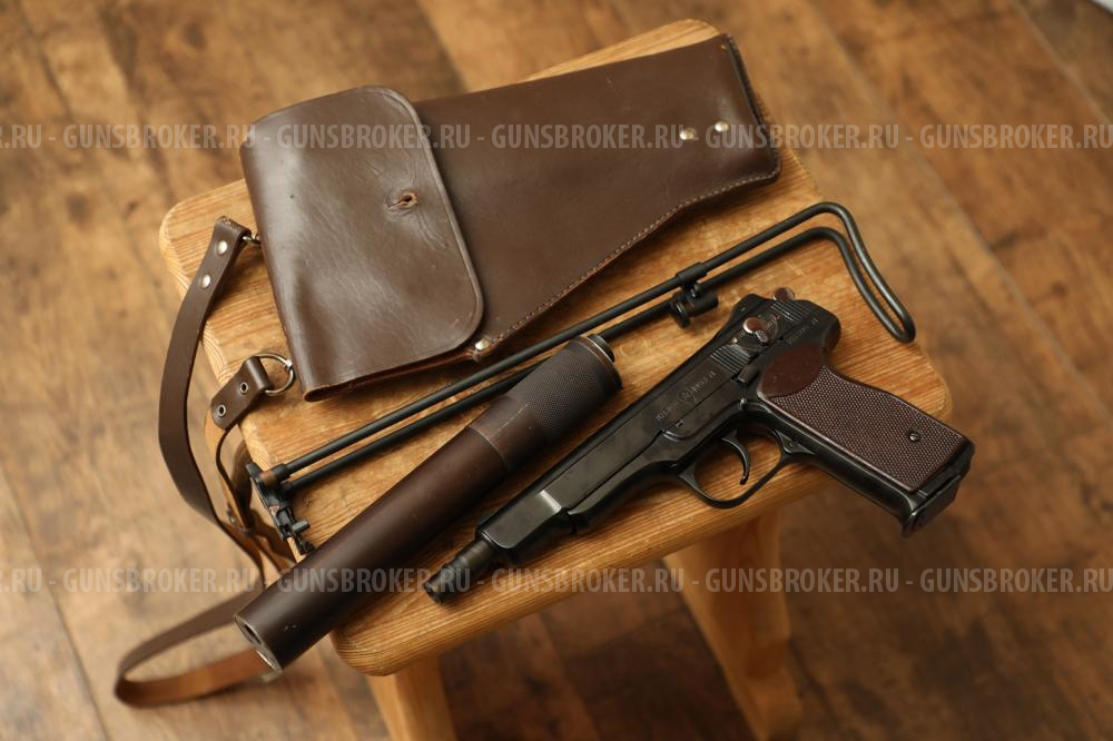 Охолощенный пистолет Стечкина АПБ 1953 год №КВ306М