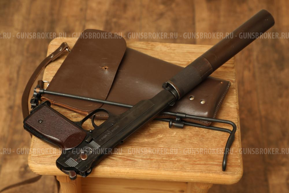 Охолощенный пистолет Стечкина АПБ 1953 год №КВ306М