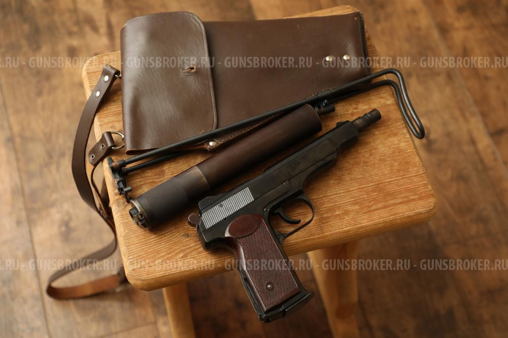 Охолощенный пистолет Стечкина АПБ 1953 год №КВ306М