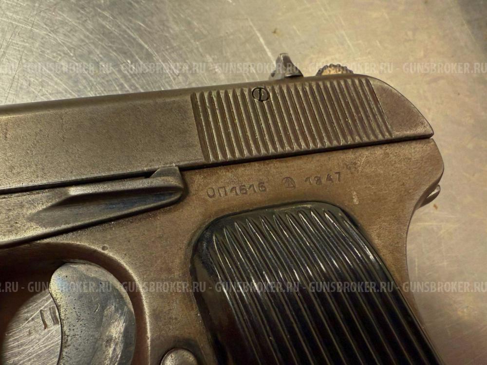 Охолощенный пистолет ТТ 33-О Elipso (СХП Тульский Токарев под калибр 10х31, 1947 года)