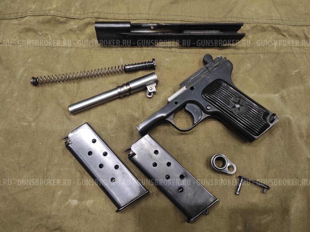 Охолощенный пистолет ТТ 33-О от РОК 1939года! Деактив 2021!