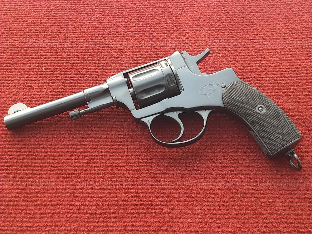 Револьвер сигнальный Наган МР-313 "Царский" 1899 года новый