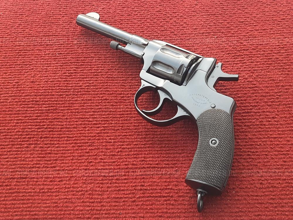 Револьвер сигнальный Наган МР-313 "Царский" 1899 года новый